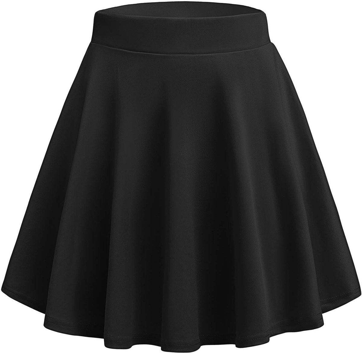 Dailygoods- Minirok A-lijn - Korte Rok - Elastische Taille - Skaterrok - Comfortabele Pasvorm - Geschikt voor Alle Lichaamstypes