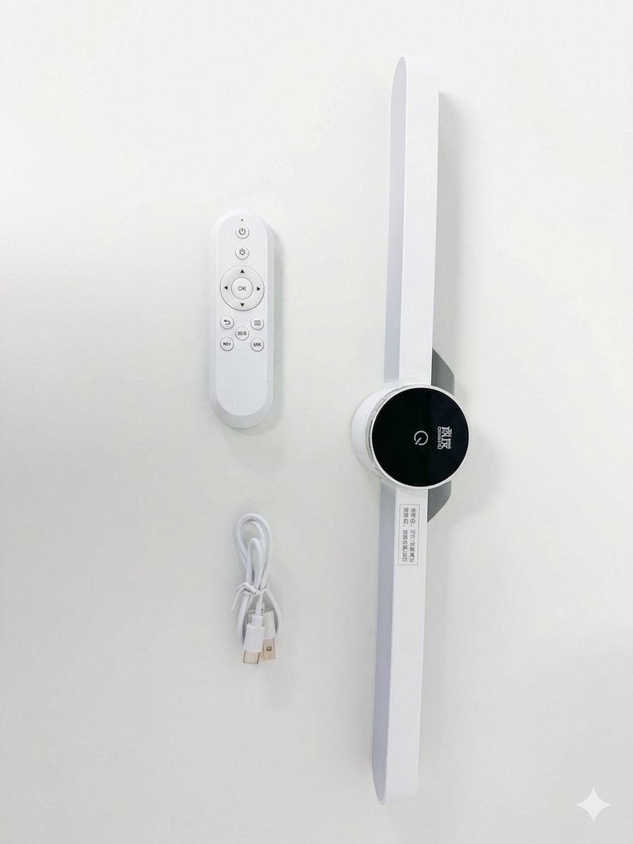 Bureaulamp voor Studeren - Oogbescherming LED Lamp - Magnetisch en Oplaadbaar - Verstelbare Leeslamp voor Studenten, Slaapkamer en Bureaugebruik