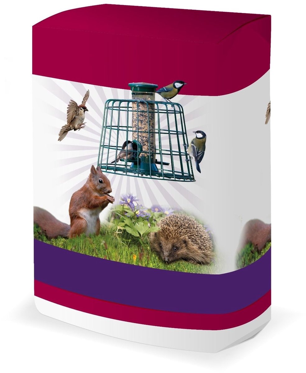 Solidchoice- Tuinvogelvoer 18kg - Hoog energiegehalte - Onkruidvrij - Schillenvrij - Premium voer - Geschikt voor zaadetende vogels - Vogelvoer