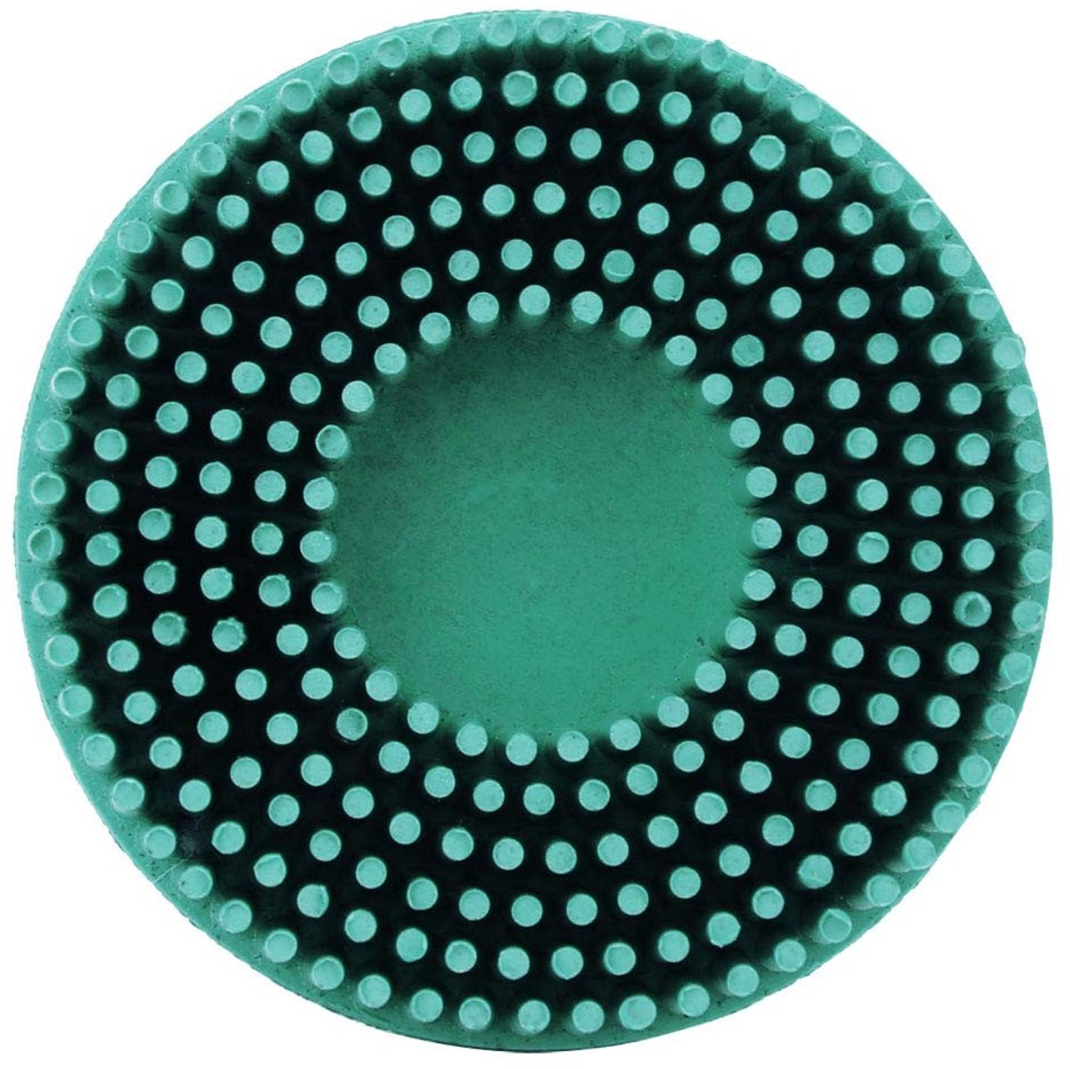 Dailygoods - Borstelharen - Slijpschijf - 2 Inch - Groen - Polijsten - Voor het verwijderen van roest en krassen - Geschikt voor metaalbewerking