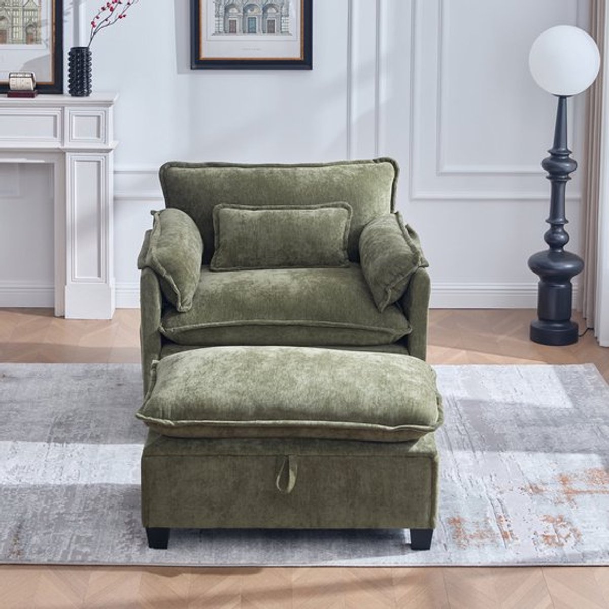Relaxstoel – Fauteuil – Loungestoel – Vloerstoel – Zitzak – Extra Groot Formaat – Premium