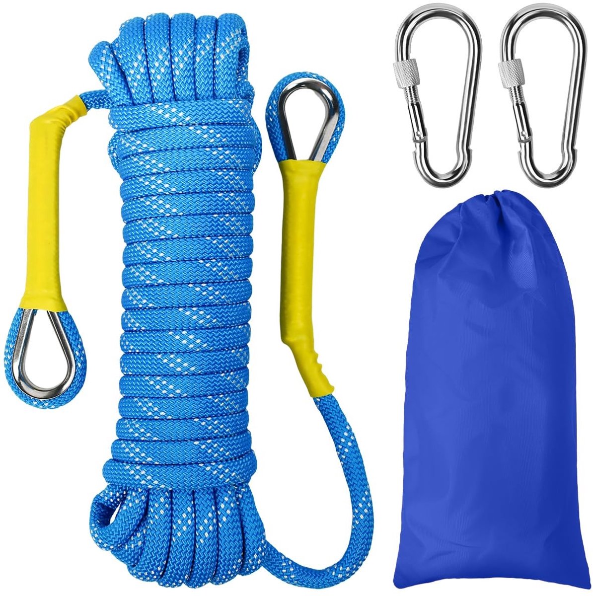 Dailygoods - 10 Meter Touw voor Buiten - Blauw, 8 mm