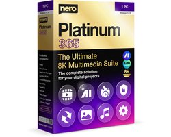 Nero Platinum 365 - 1 Gebruiker - 1 Jaar - Nederlandstalig - Windows Download