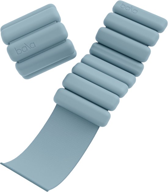 Bala Bangles Enkel- en Polsgewicht - 2 x 1 kg - Blauw