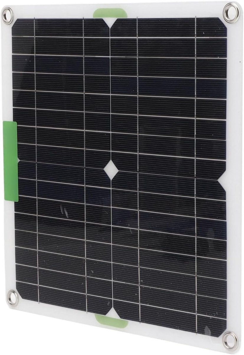 Draagbaar Zonnepaneel - Zonne-energie Kit - Energie Opwekken - Semi-flexibel Ontwerp - 200W Vermogen - Donkerblauw