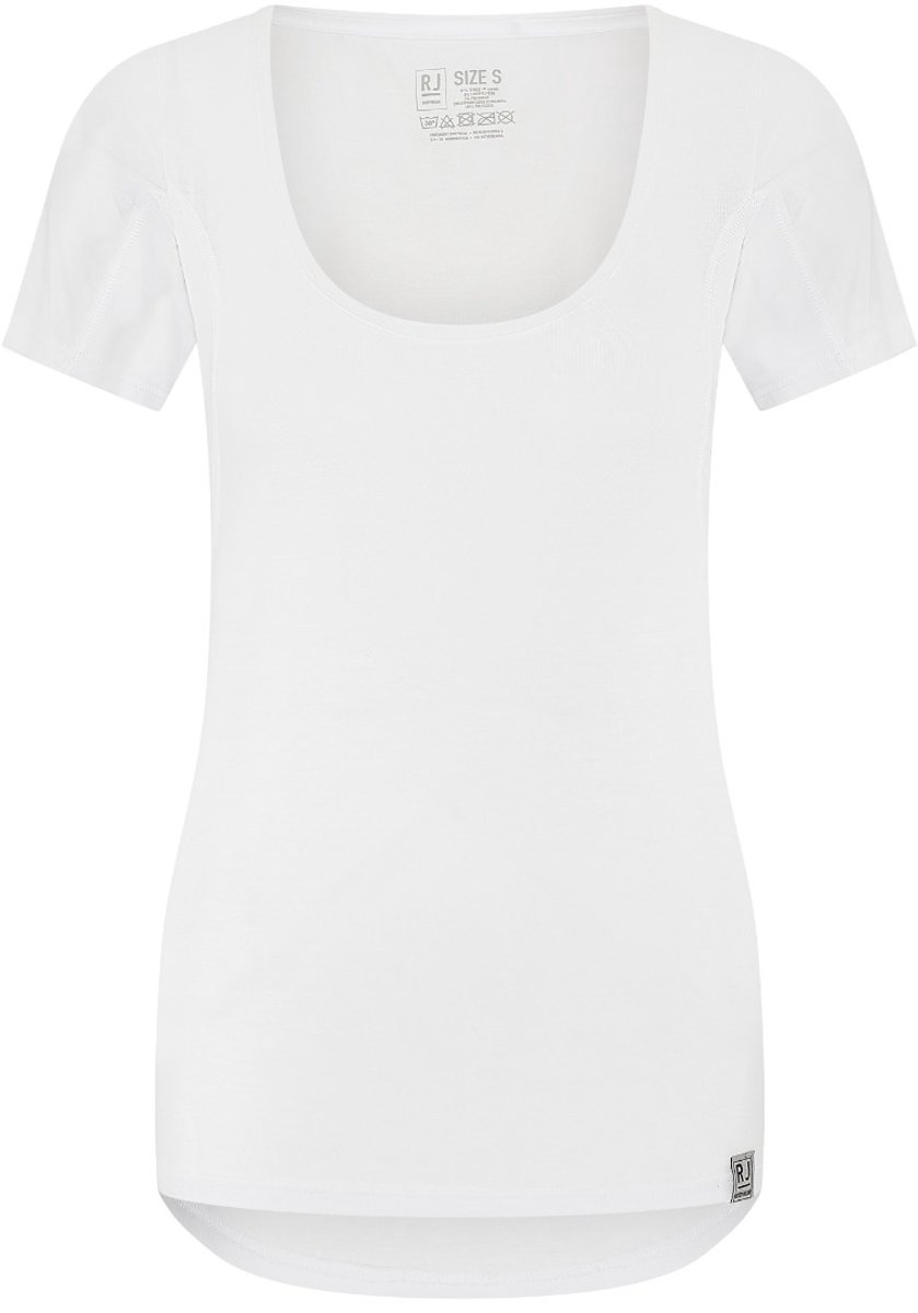 RJ Anti-Zweet Dames T-Shirt Ronde Hals Wit M