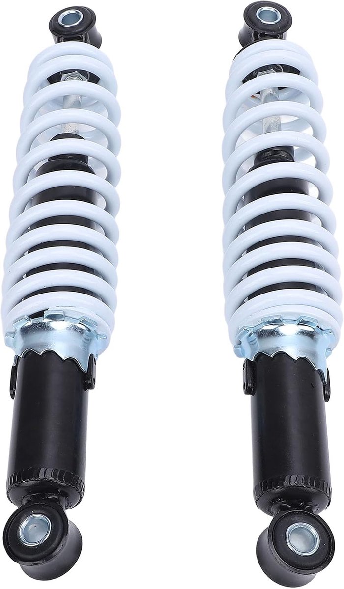 Schokdemper voor Mini Crossmotor Scooter - 2 Stuks - 300mm - Verstelbaar - Optimaal Comfort & Controle