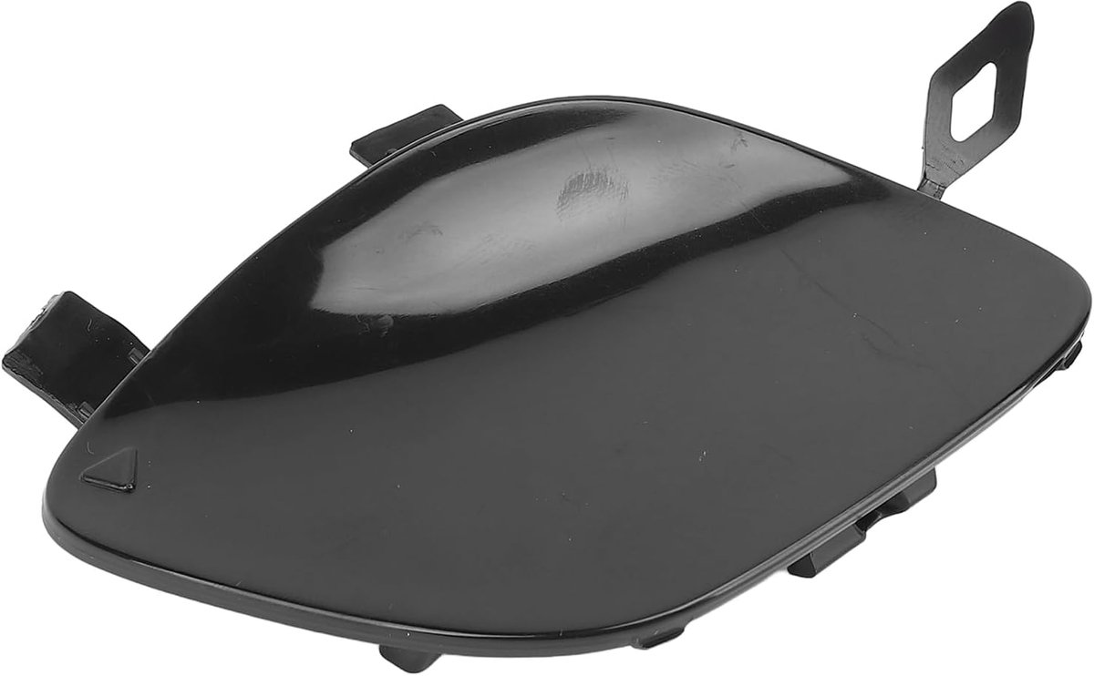 SnelShoppen - Frontbumper Takhaak Oogdeksel voor E-Klasse W213 2017-2020 - Zwart Vervangend voor Takhaakoog - Perfecte Passing
