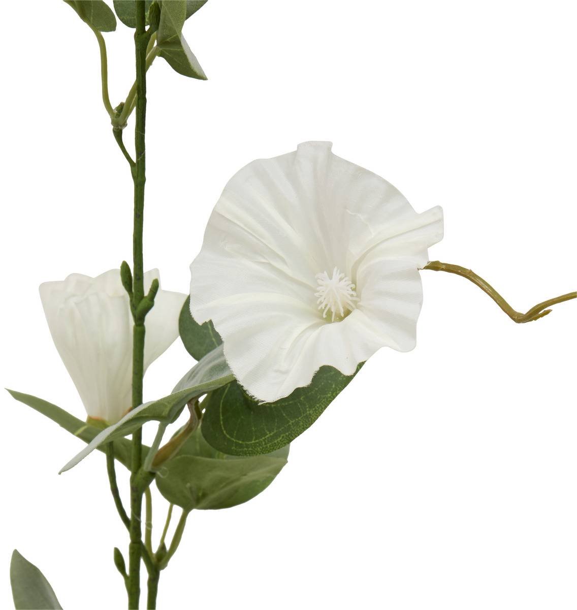 Tige Petunia Artificielle Phoebe H76 cm Blanche