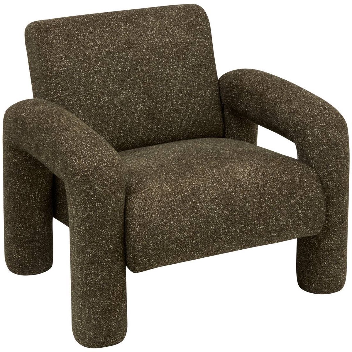 Elyon-fauteuil, H.72 cm, groen