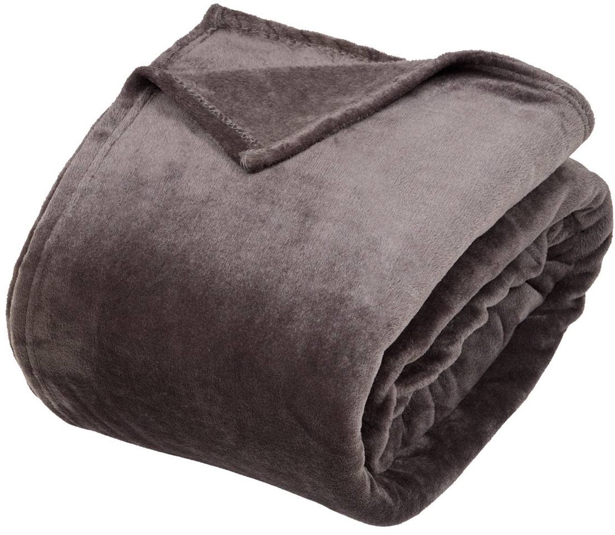 Effen flanellen plaid OLLIS