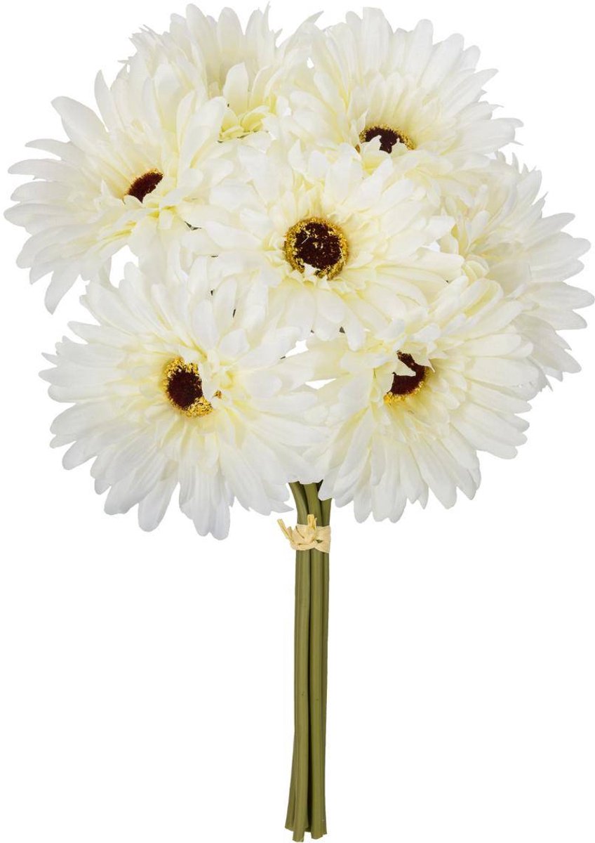 Boeket van 7 kunstgerbera's