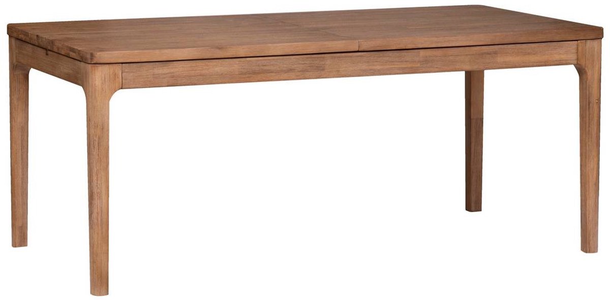 Uitschuifbare eettafel van acaciahout voor 6/8 personen, SABOR