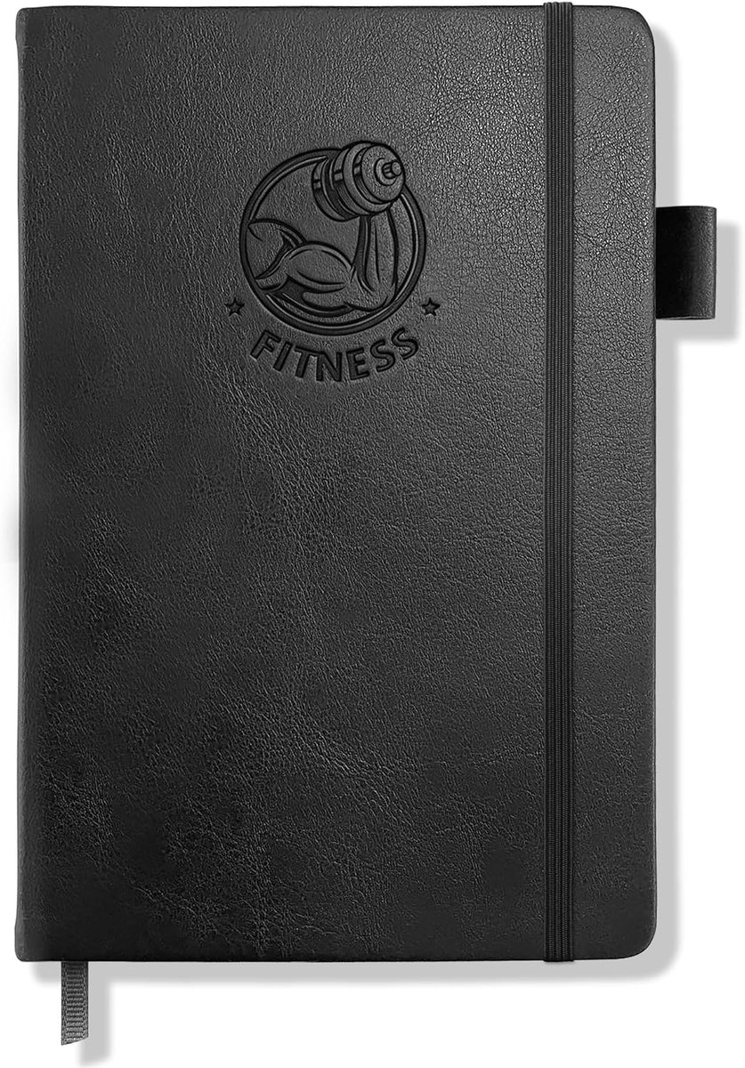 SnelShoppen - Training Journal voor Krachttraining - 186 Oefeningen - Ongeorganiseerd Trainingsboek A5 - Fitness Dagboek voor Sportliefhebbers - Worko