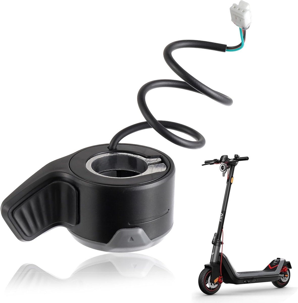 Duwgas voor Elektrische Scooters - Duurzaam ABS - Plug and Play Throttle Controller - Precisie Speed Control - ShopVlot