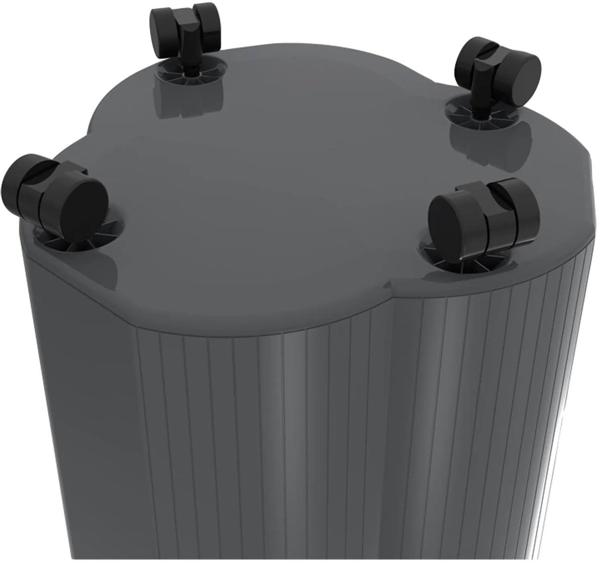 Omgoods - Set van 4 Wielen voor TRI-BIN Afvalbak 50L