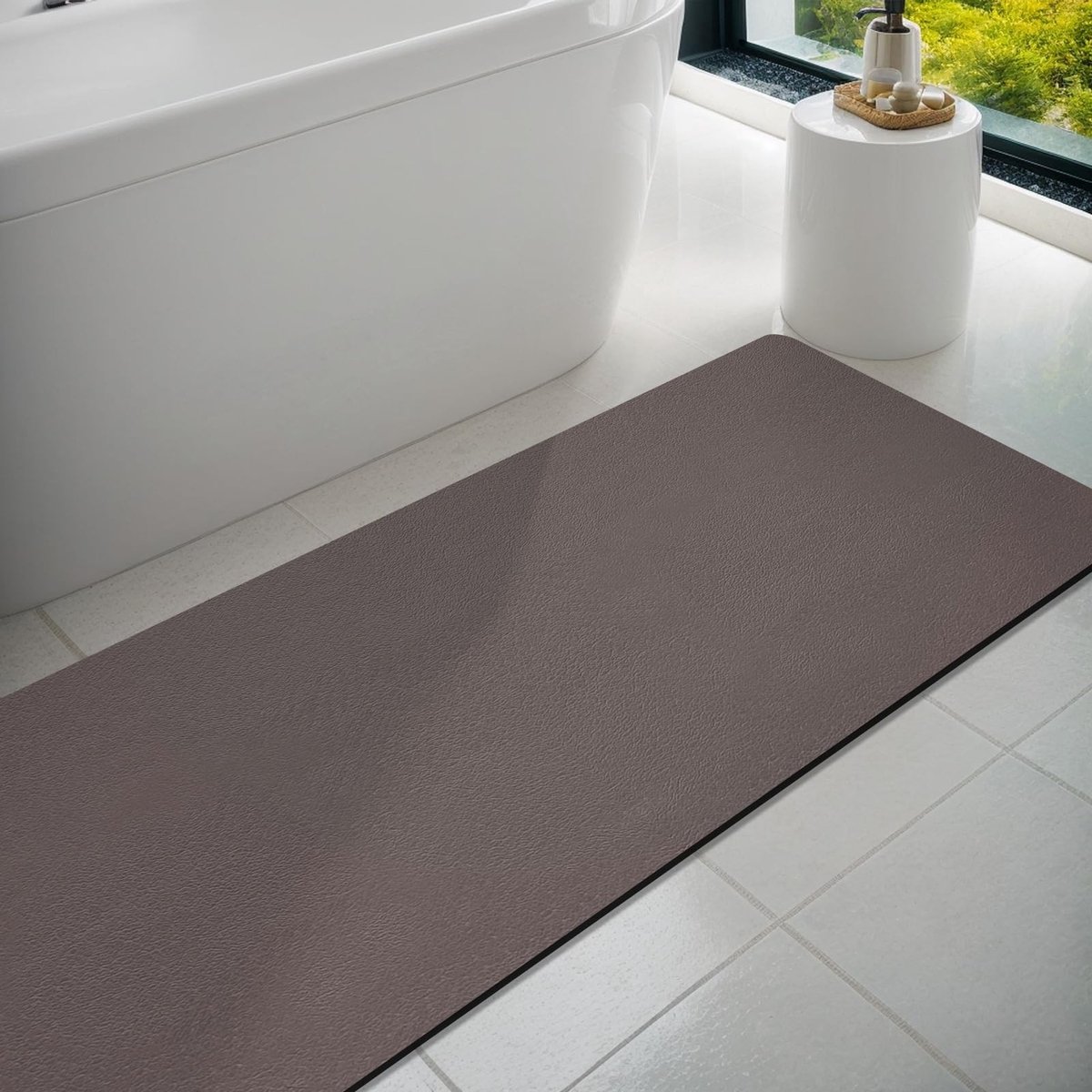Omgoods - Antislip Badmat 43 x 120 cm voor Badkamer en Douche