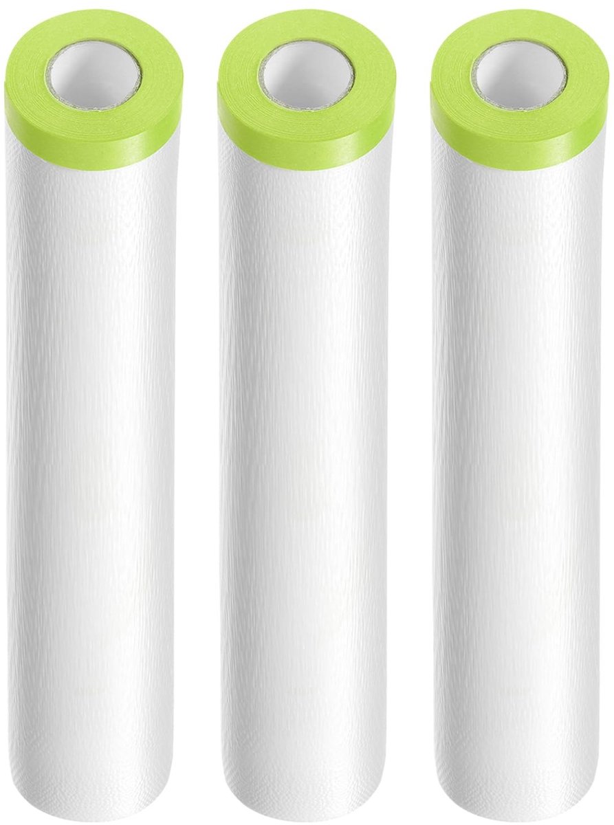 Omgoods - 3 Rollen Beschermfolie 200 x 160 cm voor Schilders