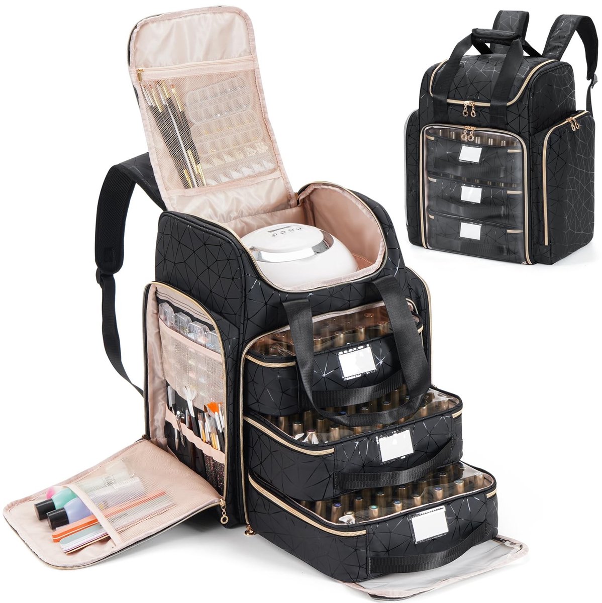 Omgoods - Nagellak Organizer met Capaciteit voor 126 Flesjes