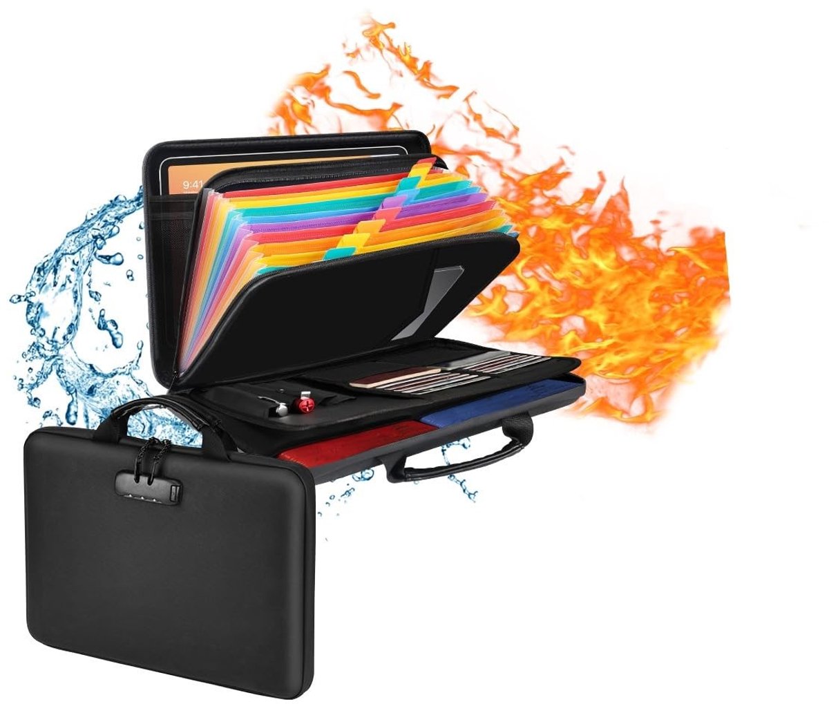Omgoods - Hardcase Brandveilige Documentfolder Set - Duurzaam en Functioneel