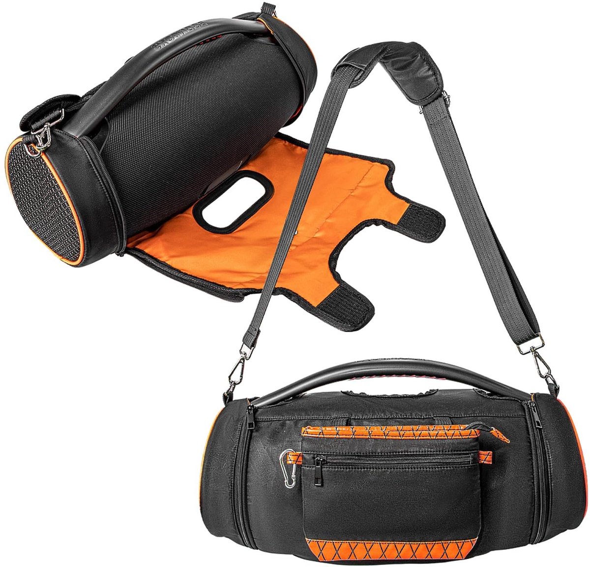 Omgoods - Draagtas voor Bluetooth Speaker met Extra Bag voor Oplader