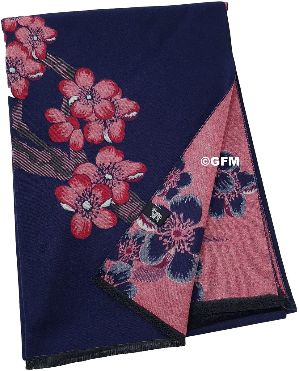 Omgoods - Pashmina Sjaal met Cashmere Textuur voor Herfst en Winter