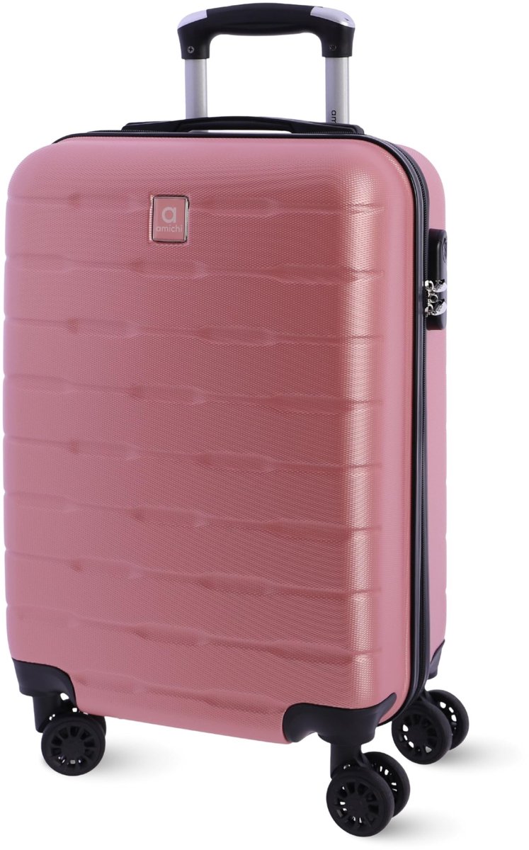 Omgoods - Ryannair Reiskoffer, Handbagage, 55 x 40 x 20 cm, Met 4 Wielen