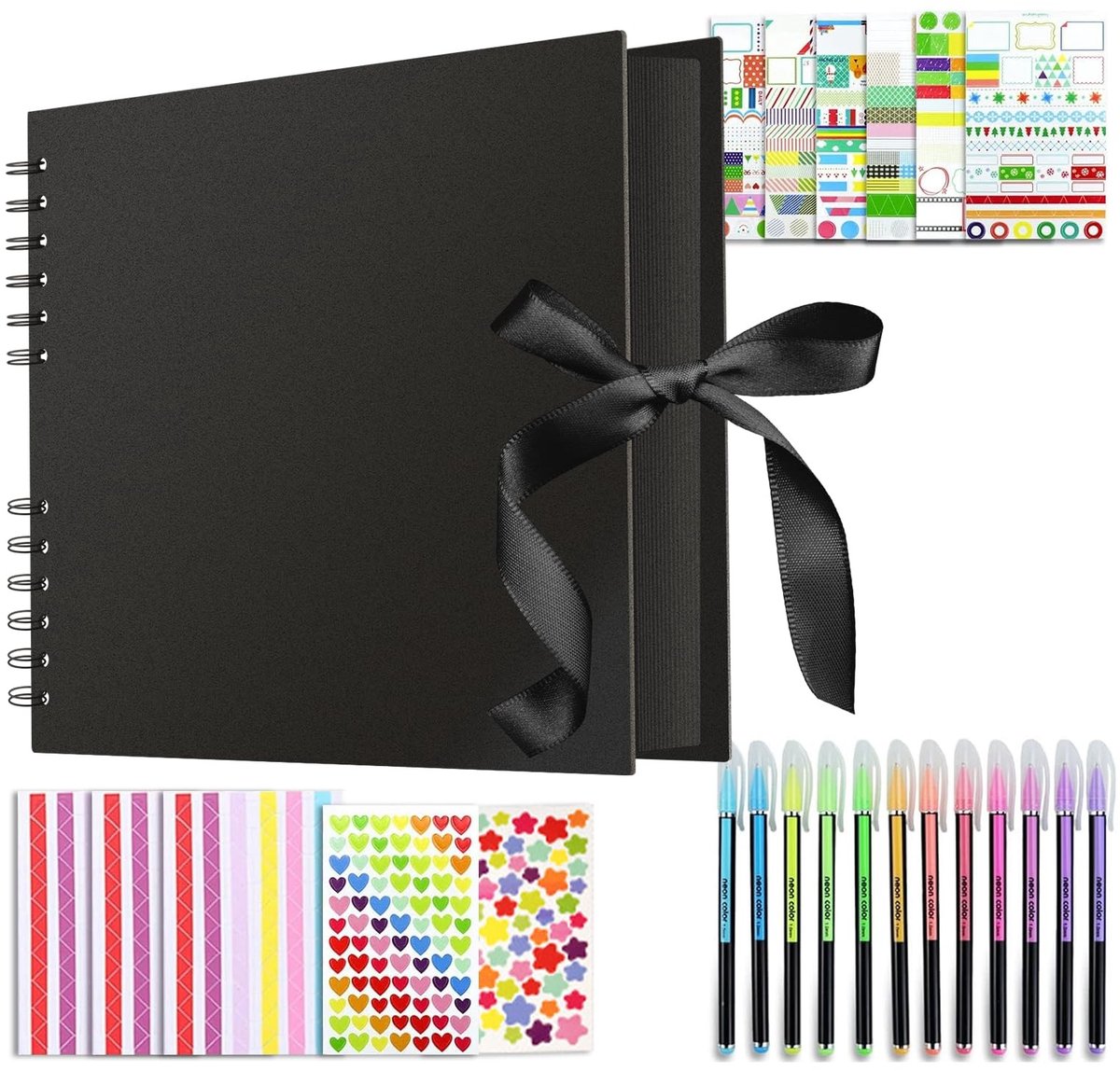 Omgoods - DIY Fotoalbum met 80 Pagina's, Perfect voor Herinneringen en Cadeaus