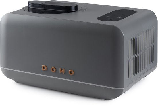 DOMO DO9306I Roomijsmachine Wood You - 1,5 Liter - 5 Programma’s - Met Compressor - Grijs van Domo — afbeelding 2