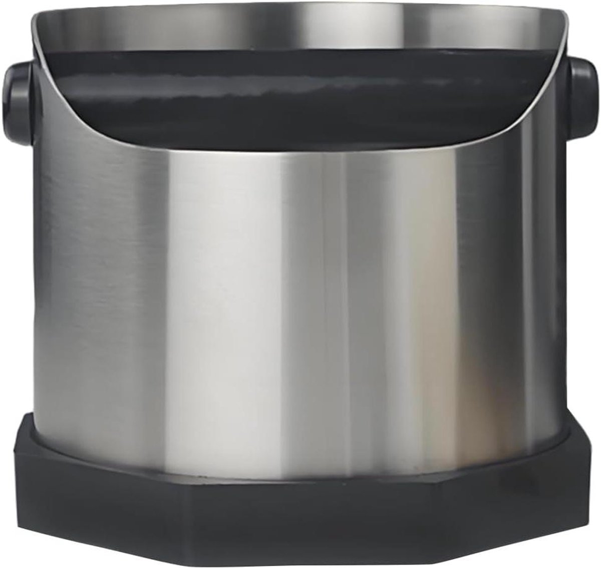 Klopbox Koffiedik - Espresso Container - Koffiebereiding Opruimen - Antislipbasis Stabiliteit - 750 ml - Roestvrijstaal