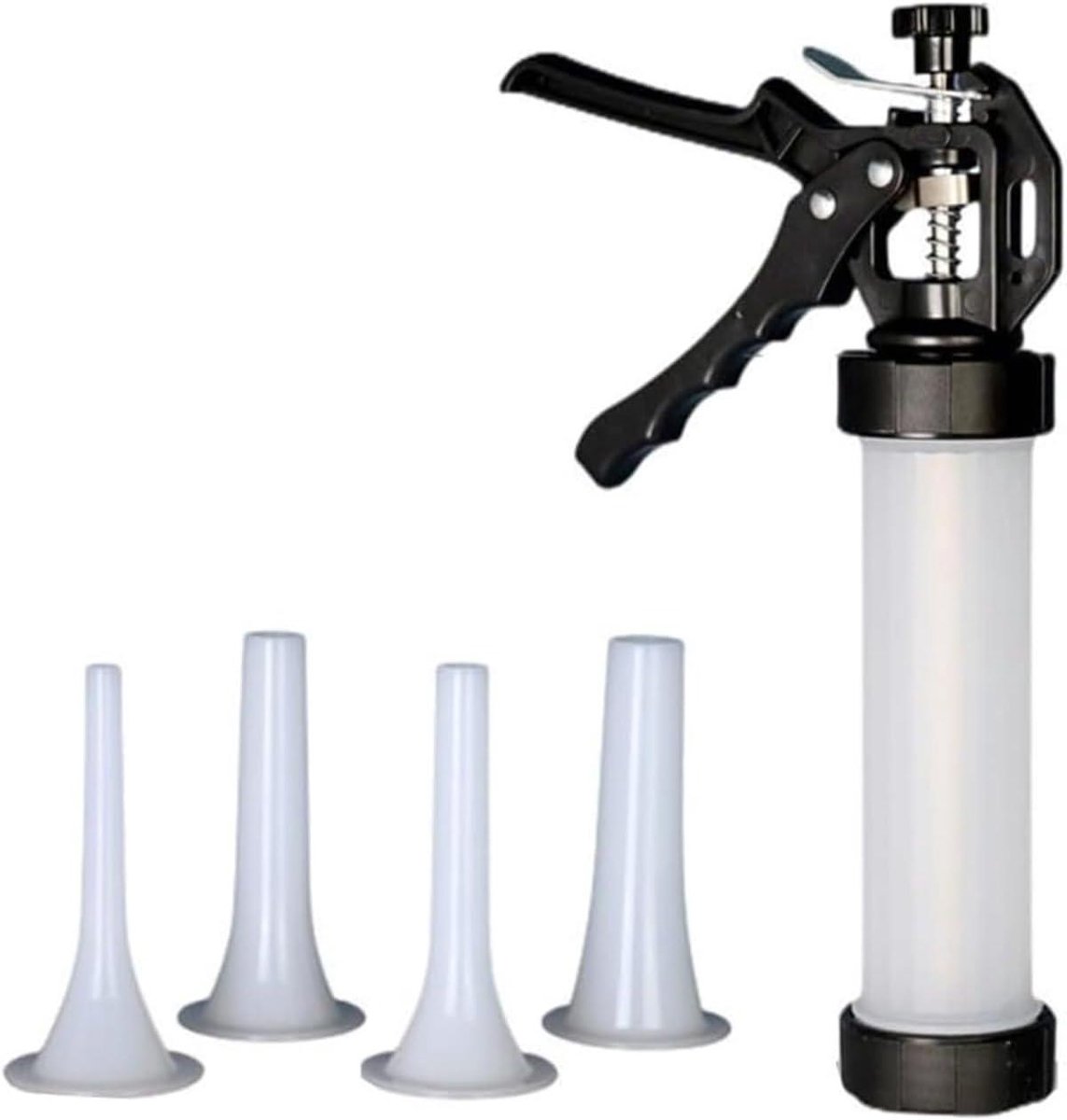 Worstmaker Set - Worstvuller Machine - Worstjes Maken - Grote Capaciteit - 1 Set - Zilver