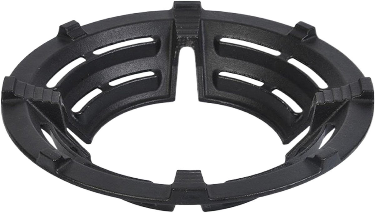 Wok Ring - Wok Ondersteuning - Stabiel Koken - Winddicht Ontwerp - 261 cm - Zwart