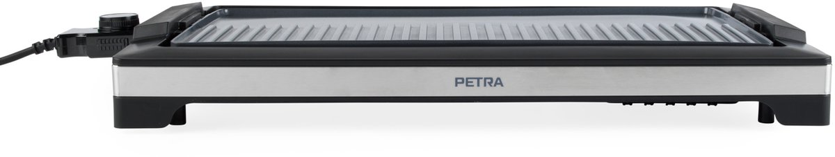Petra 2 in 1 elektrische grill – antiaanbakplaat – Max 250'C - 2200W
