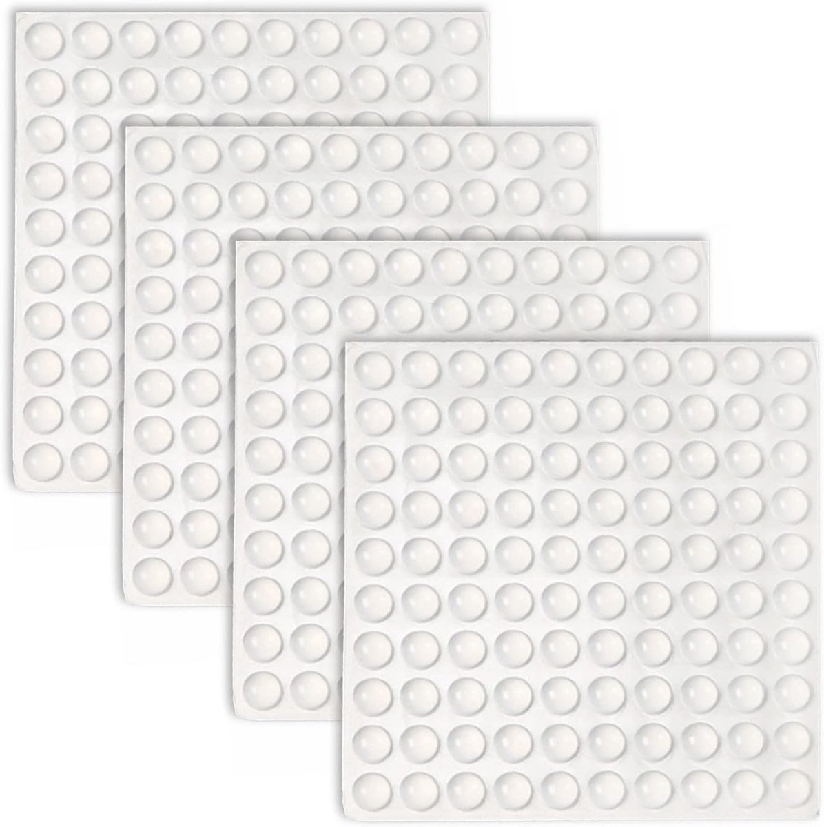 Rubber deurbuffer 8×3mm - transparant - geluiddemping - perfect voor meubels - ShopVlot