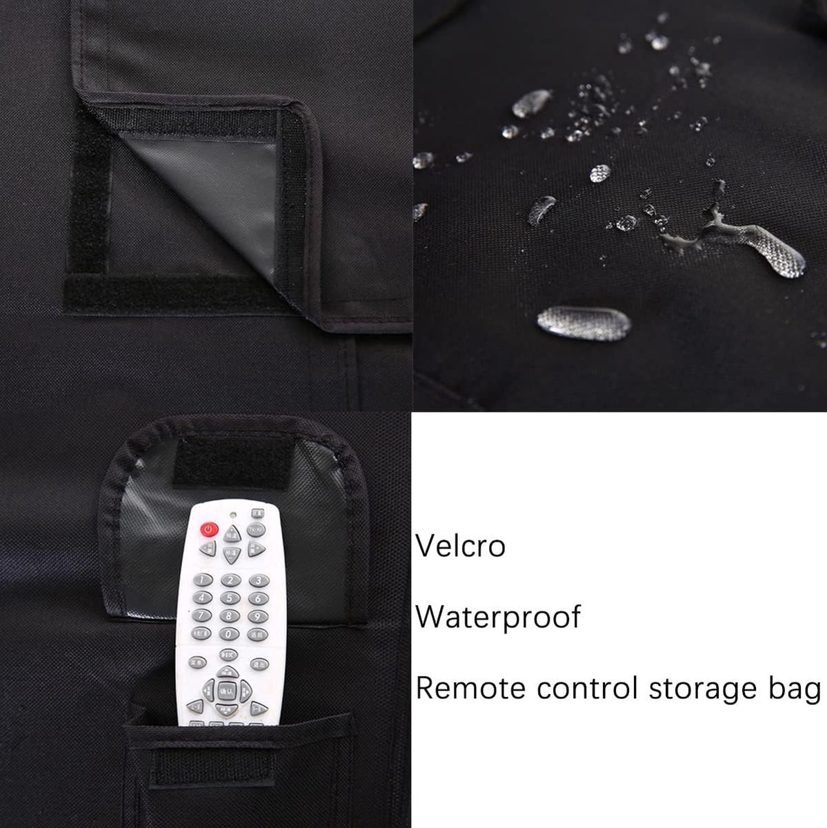 Buiten TV hoes 30-32 inch - waterdicht polyester - stof- en weerbestendig - ideale bescherming voor buitengebruik - ShopVlot