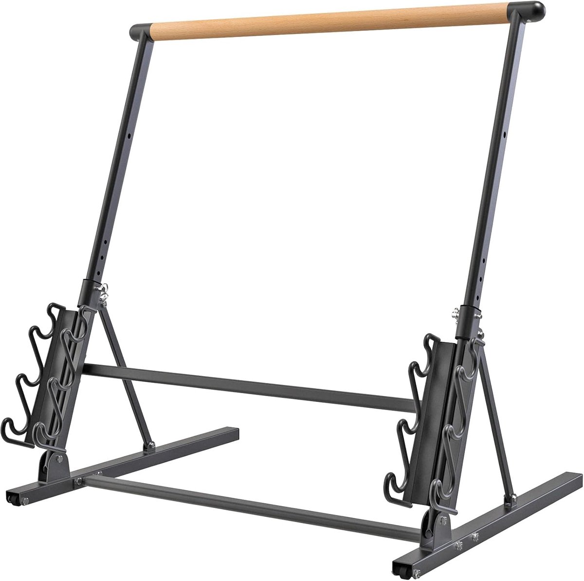 Balletbarre verstelbaar - opvouwbaar - met wielen - perfect voor thuisworkouts - ShopVlot