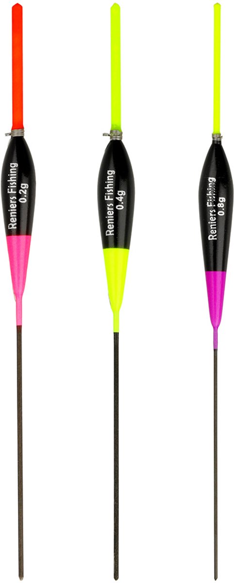Reniers Fishing dobber RF N3 - Kleur: geel,Maat: 0.40g