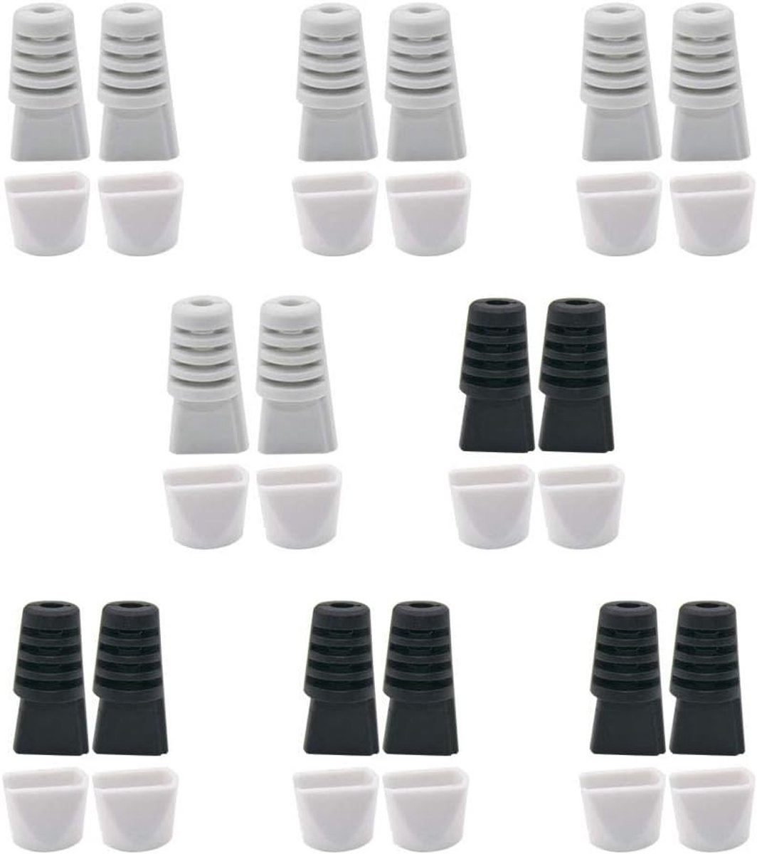 Kabelbeschermer 8 Stuks - ABS + PP Materiaal - Voorkomt Breuk - Verlengt Levensduur Kabels - ShopVlot