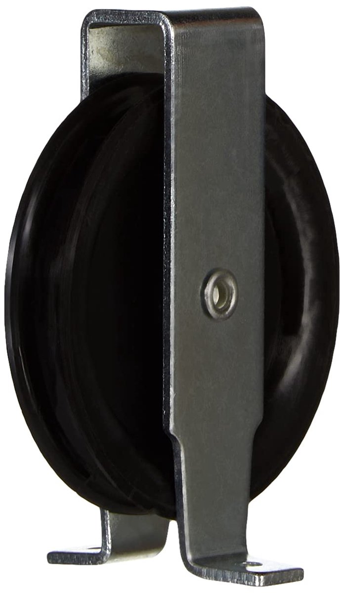 VPCP2 Pulley Case 40 kg Roller 60 mm voor 8 mm Touw Verzinkt Staal