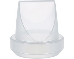 Borstkolf Duckbill Klep - Vervangingsonderdeel Borstkolf - Melk Afkolven - Stabiele Luchtstroom - 25 x 2 x 2 cm - Wit
