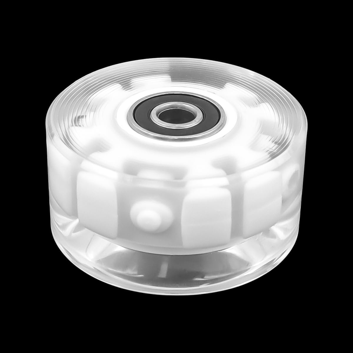 LED-rolschaats met verlichting flitsende skatewielen 4-pack lichtgevende wielen met rolschaats quad-lagers voor dubbele rij skaten skateboard