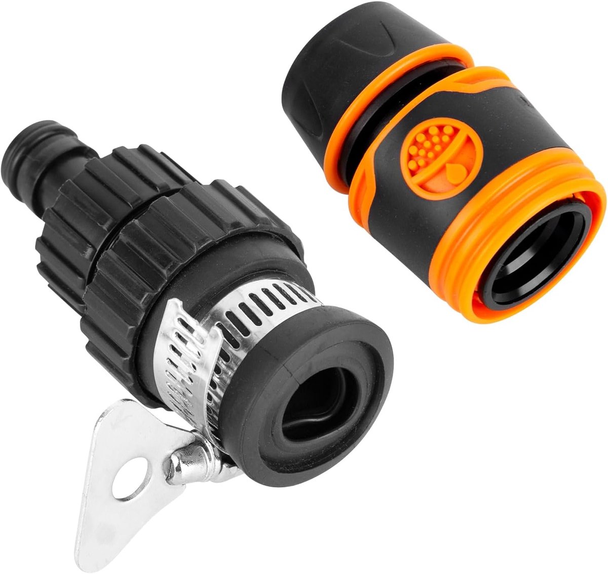 adapter universele slangaansluiting tuinslang adapter universele waterkraan aansluitset slangconnectorset voor kranen met 14-24 mm diameter en tuinslang buisconnector