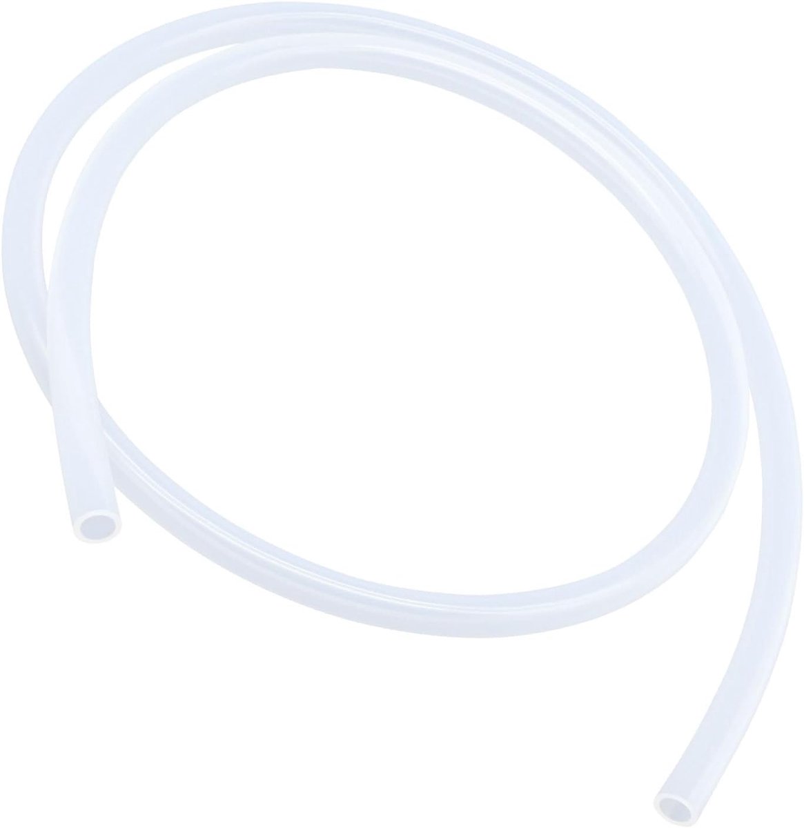 buizen 8 mm ID x 11 mm OD (1 meter), flexibele transparante siliconen buisslang van voedingskwaliteit voor lucht/waterpompopdracht, thuisbrouwen, aquarium