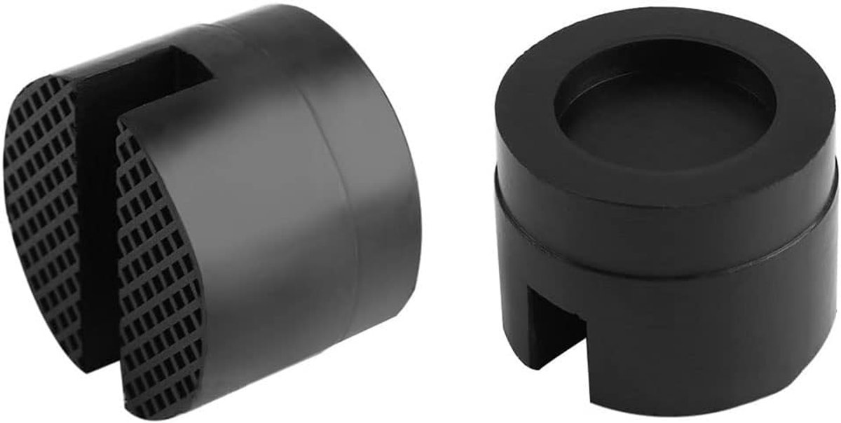 2 stuks universele sleufkrik pads rubberen krik pucks frame rail