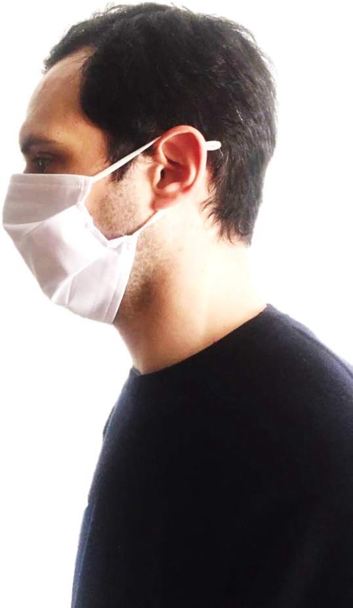 Herbruikbare stofmaskers - Maat voor volwassenen - 100% katoen - Bescherming en comfort - ShopVlot
