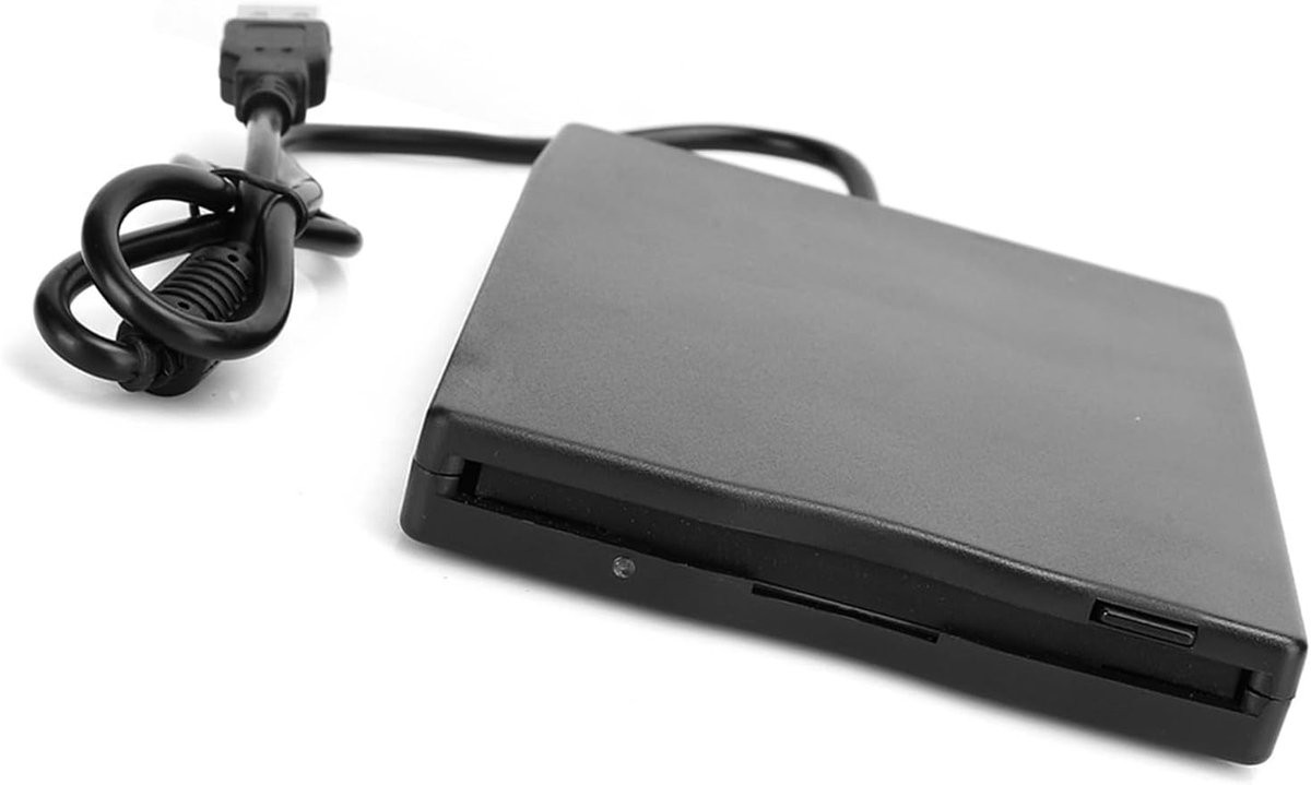 3,5 Floppy Drive USB Extern, USB Floppy Drive 3,5 Inch 720 KB Draagbare Floppy Drive Floppy Disk Reader voor 1,44M3,5 Inch MF2-HD Diskette
