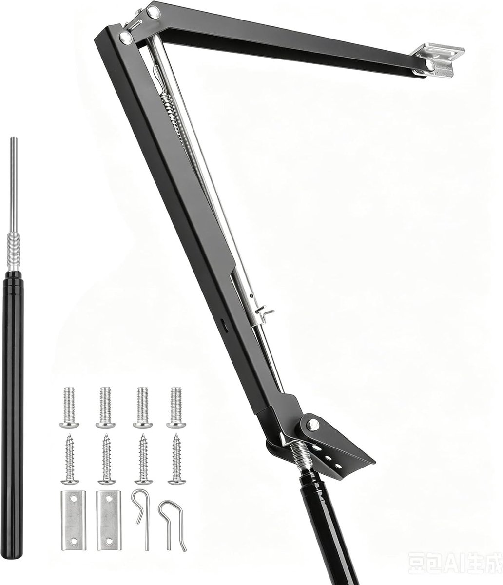 broeikas raamopener, 15 kg hefkracht, temperatuurgestuurde raamheffer, 45 cm openingshakt, stroomloos en automatisch, voor alle kassen (1 stuk)