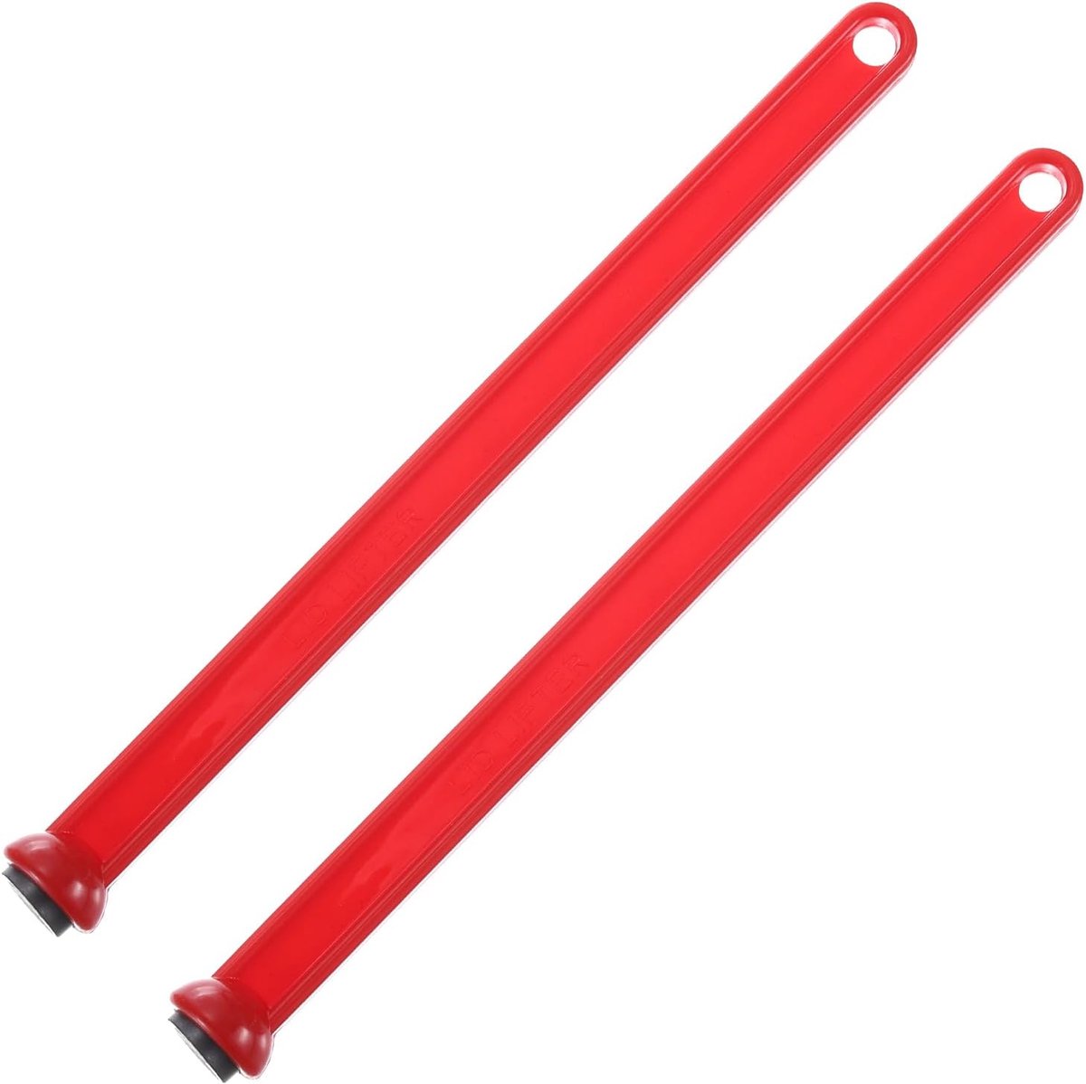 Magnetische deksellifter, inmaakkit, magnetisch inmaken, deksel voor potten, weckpotten, rood, 2 stuks