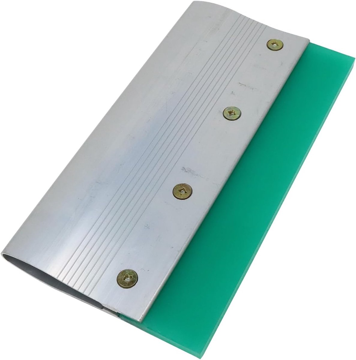 Squeegee, Aluminium Handvat, 24 cm, 70 Shore A Hardheid | Inkt Schraper voor Zeefdruk & Inktopbrengst