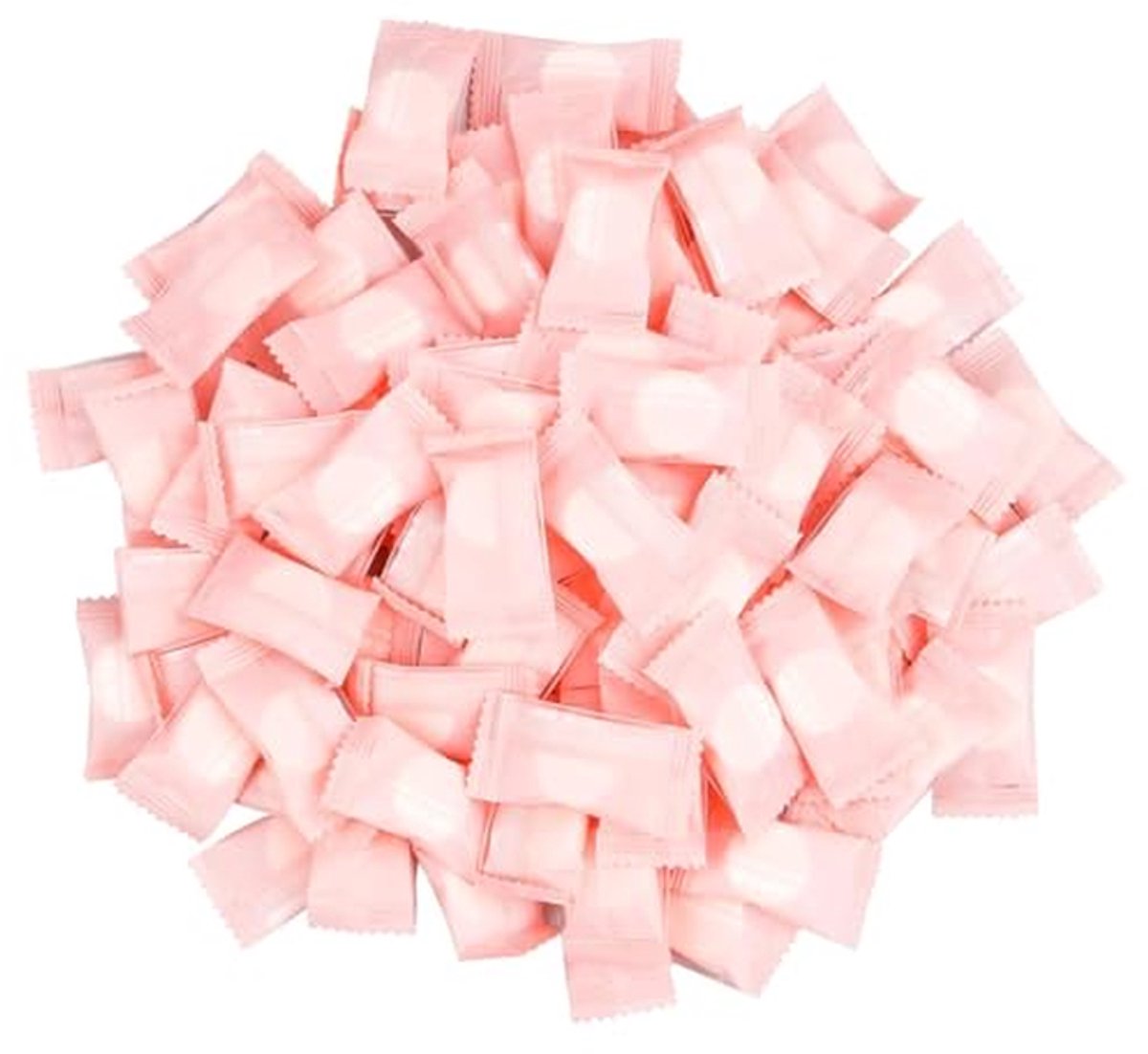 Wegwerp Handdoeken - Gecomprimeerde Doekjes - Reizen en Outdoor - Individueel Verpakt - 80 Stuks - Roze